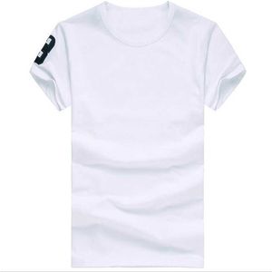 Free Shipping High Quality Cotton New O-neck Short Sleeve T-shirt Brand Men T-shirts Casual Style for Sport 2v04