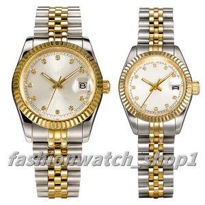 Para męska i damska zegarek kwarcowy elektroniczny mechaniczny automatyczny 28/66/41/mm Sapphire Waterphire Waterphire Waterproof LUMINY LUSURY MOSURY WATCH PARY