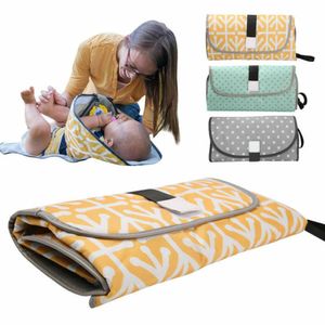 Changing Pads Covers 3-in-1 Multifuctional Baby Changing Mat Waterproof Portable Infant Napping Changing Cover Pads Travel Outdoor Baby Diaper Bag 230705