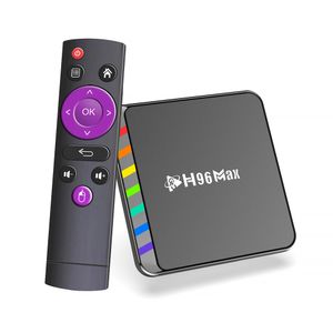 10st H96 MAX W2 Android 11 TV Box 4GB 64GB 32GB 16GB AMLOGIC S905W2 4K AV1 Media Player 2.4G 5G WiFi BT4.0