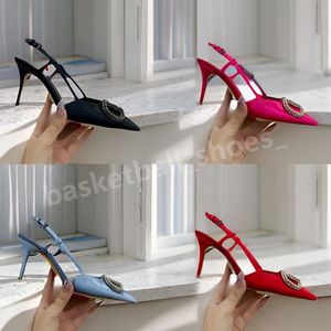 Luxus-Damen-High-Heel-Kleiderschuhe, klassische Pumps, Super-Heels, Strass-Schnalle, Sandalen, nacktes Schwarz, Lackleder, luxuriöse Damen-Hochzeitsschuhe, Größe 35–42