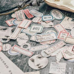 Hediye Sargısı YPP Craft 100 PC Önem Dergisi Ephemera Vintage Stickers Scrapbooking DIY Kart Yapımı El Sanatları için Kağıt