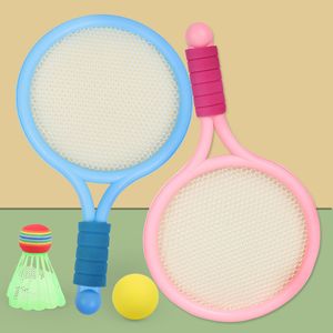 Zestaw rakiet do badmintona dla dzieci z balonami Podwójne Junior 3 12 lat Szkoła podstawowa Zabawki sportowe 230704