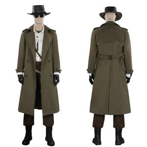 قرية Resident Evil Village Karl Heisenberg Cosplay Assume Suit Outfits2943