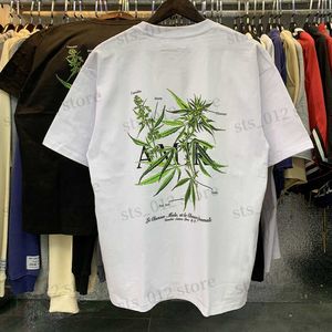 Herr T-shirts Cooocoll666 Herr Toppar Vintage T-shirt Streetwear Oversized Tree Plant Printing Kortärmad Harajuku Brand 1 1 Dam Toppar T-shirts T230705