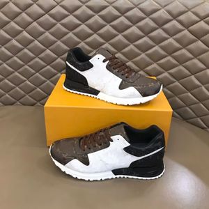 2024S / S Run Away Sneakers Sapatos Retro Plataforma de Couro Treinadores Retro-inspirado Sola de Borracha Homens Mulheres Festa Casamento Conforto Skate Andando EU35-46