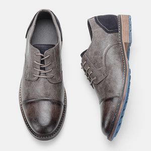 2023 Yeni Tasarım Erkek Ayakkabı Marka Marka Erkek Ayakkabı Erkekler İçin Rahat Elbise Ayakkabıları