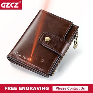 Smart Wallet GPS Record Bluetooth Smart Coin Purse Leather Man Anti-lost Quality Wallets Vintage Multi-functional Card Holder