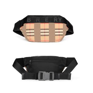 Luxurys Women's Man Waist TB Stripe Stripe Belt Balcs أعلى جودة 7A مصمم شد الحمل القابض بالجملة القماشية النايلون حقيبة Fanny Pack Pack Handsbag Crossbody Bag Bag