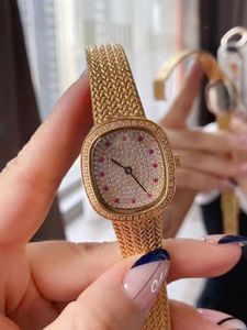 Relógios femininos Relógios de luxo de alta qualidade Fashion Quartz-Battery Sapphire Relógio de aço inoxidável