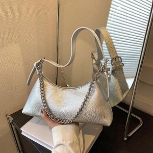 Evening Bags Versatile Crossbody Bag For Women 2023 Fashion Shoulder Solid Color Portable Handbag Travel Simple Casual Dumpling
