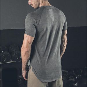 Camisetas Masculinas Muscleguys Gym t shirt Men Fitness Workout Cotton T Shirt Bodybuilding Skinny Tee Summer Casual Sports Clothing 230704