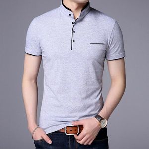 Herren-Poloshirts, Sommermode, Herren-Poloshirts, Stehkragen, kurze Ärmel, schmales, lässiges Kurzhemd, Marken-Herrenbekleidung, hochwertiger Lebensstil, 230705