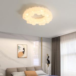 Lustres quarto nórdico criativo quarto infantil nuvem amor led luz de teto luxo moderno minimalista lâmpadas vivas