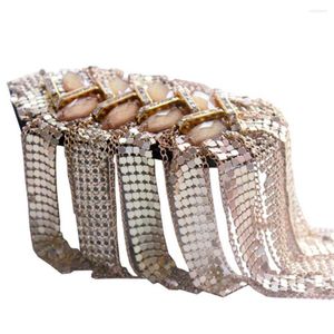 Brooches Shoulder Tassels Epaulet Faux Crystal Wear-resistant Scarf Hat Decoration Epaulette Clothing Accessories