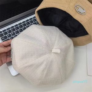 Projektant mody Berety dla mężczyzn Damskie diamentowe kapelusze Buckete Unisex Summer Casual Trendy Sunshade Sunhats