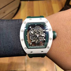 Męskie projektant Richamill Watch Watches Ruch Automatyczny luksusowy luksusowy zegarek mechaniczny Busines
