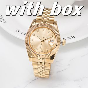 2023 new luxury watch 36/41MM men's automatic watch all-stainless steel luminous 28MM women's watch classic watch for lovers