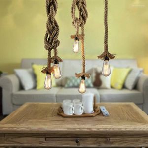 Подвесные лампы Light Laft Loft Creative Personation Industrial Edison Bulb American Style для гостиной Tafellamp