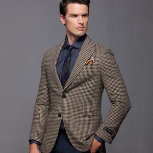 designer blazers jacket coat suit clothes mens trapstar Business Fashion Formal Slim Fit Wedding Prom Luxury Boutique Plaid Dress Jacket tops