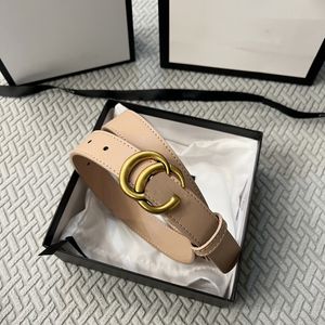 Cinto feminino de design com fivela de couro de lado duplo largura 3 cm 8 estilos cinto masculino de design de alta qualidade