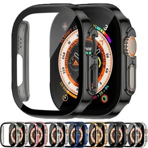 Para apple watch ultra 8 série iwatch relógios de alta qualidade luxo 1.99 polegada tela 49mm s8 relógios inteligentes protetores capa casos