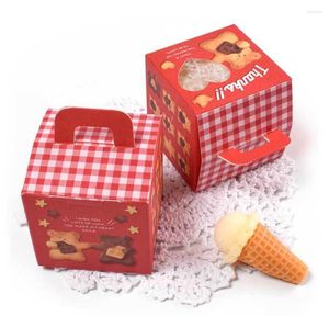 Embalagem de presente 10 peças caixa de doces de papel camisa xadrez chocolate para chá de bebê aniversário festa de casamento suprimentos