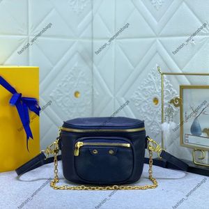 3a designer saco mulheres mini bumbag bolsa crossbody saco wasit gradiente flores impressão fanny pack luxo cinto bum sacos homens bolsas de peito corrente cinta de couro m82208