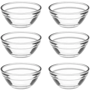 Bowls Glass Bowl Clear Bozai Cake High Temperature Resistance Pudding Cups