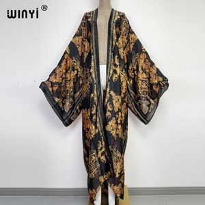 Cover-up kaftan winyi africa tunika bikini söt dam ny fest cardigan svans sexcy boho maxi semester batwing hylsa kimono