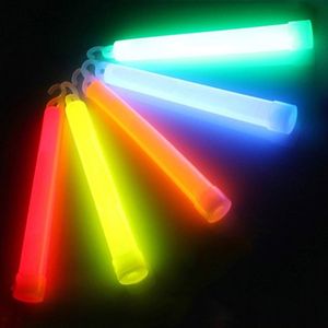 LED Işık Çubukları 10 PCS 6inch Endüstriyel Sınıf Glow Stick Party Camping Acil Durum Işıkları Kırıltma Yapı Kimyasal Floresan EIG88 230705