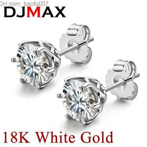 Charm DJMAX Koreanische Mode D Farbe Feuchten Stein frauen Luxus Schmuck Ohrstecker Original 925 Sterling Silber frauen Ohrringe Z230706