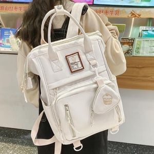 Школьные сумки 2 в 1 ПК, устанавливают модные женщины рюкзак с большой сумкой для девочек. Модная нейлоновая водонепроницаем