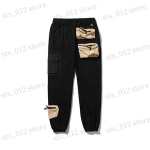 Männer Hosen Streetwear Jogger Taschen Jogginghose Männer und Frauen Oversize Stickerei Baggy Hosen T230705