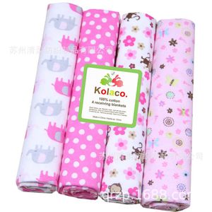 Wrap Cotton Baby Blanket 4 PCS New Kids Blanket Boutique Blanket Baby For Newborn Four Seasons Applicabile