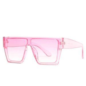 Tendência da moda 2023 Novo com armação grande Leopard Print Óculos Red Mesh Masculino e Feminino designer de óculos de sol vintage marcas femininas para homens
