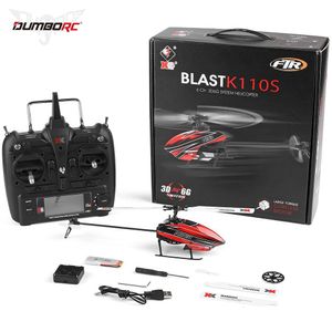 ElectricRC samoloty Wltoys XK K110S 6CH 3D 6G System pojedyncze wiosło bezszczotkowy helikopter RC samolot Drone 230705