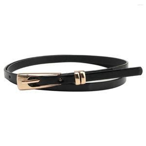 Belts Thin Waist Belt Faux Leather Strap Fashion Decoration For Women Ladies