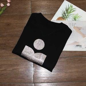 2023SS Isabel Marant Tasarımcı Sweatshirt Moda Hoodie Klasik Mektup Baskısı Terry Pamuk Kazak Kadın Giysileri At7t DW03
