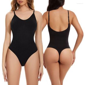 Women's Shapers Shapewear Bodysuit Body Women Tummy Control Seamless Sculpting Thong Tank Top Slimming Sheath Flat Belly For Underwear