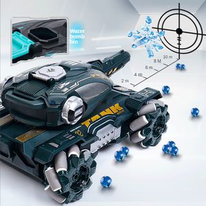 ElectricRC Car RC Car Children Toys for Kids 4WD Remote Control Car RC Tank Gesture Controlled Water Bomb Electric Armored Toys for Boys Gift 230705