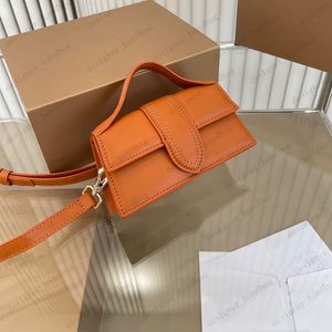 Women Designer Mini Torka na ramię Le Grand Bambino Cross Body Portse Luksusowe torby z paskiem sprzęgła skóra torebka wielokolorowa Black Orange Różowe portfele