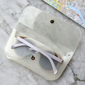 Storage Bags Travel Transparent Glasses Bag Multifunction Collection Household Decoration M6CE