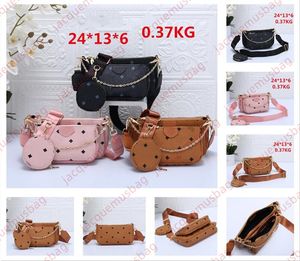 3 pezzi Borsa firmata MC Visetoss Borsa a tracolla da donna Borsa Multi Pochette Borsa a tracolla Borsa da donna di marca di lusso Frizione Ragazza Messenger Tote dhgate Sacoche Cartelle