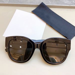 95 Gafas de sol de gran tamaño Negro Oro Gris oscuro Lente Mujer Verano Sunnies gafas de sol Diseñadores Gafas de sol Tonos Occhiali da sole UV400 Gafas