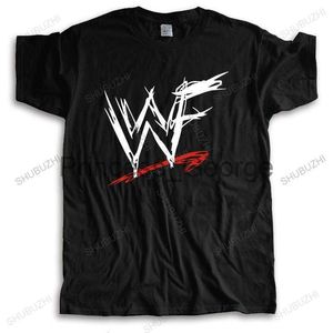 Herren-T-Shirts Herren-T-Shirts Herrenmode-Baumwoll-T-Shirt WWF oder Weste Gymer Tee Wrestling-Top Mode Sommer lustiges T-Shirt Herren-Tops Euro-Größe Jungen Geschenke G230309 x0706