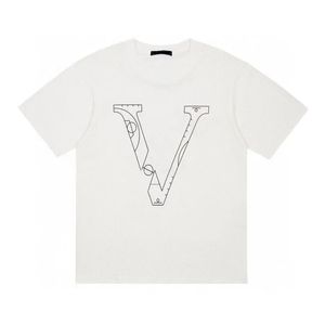23ss camiseta para hombre camisa de diseñador hombres tees moda algodón puro manga corta casual vacaciones salida carta impresión pareja ropa a juego S-5XL