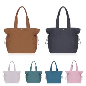 bolsa de compras lulul emen lateral feminina esportes ao ar livre bolsa de um ombro bolsa de nylon bolsas de praia malas de viagem bolsas crossbody bolsa pochette lulu THE TOTE BAG gym