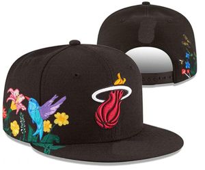 Projektanci czapki kapelusze snapback 2023 Finały mistrzowie heat damska kapelusz dla mężczyzn amerykański futbol koszyk cap camo chapeu kość gorras a2