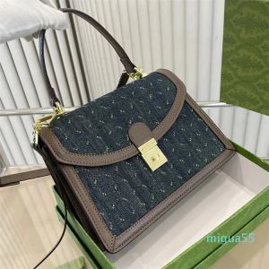 2023 new Canvas Handbag Crossbody Bag Messenger Handbags Tote Bags Prints Letter Internal Compartment Removable Shoulder Strap Magnetic Button Leather